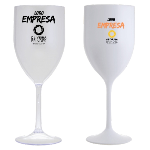 Taça de Vinho acrílico 350ml-ob67