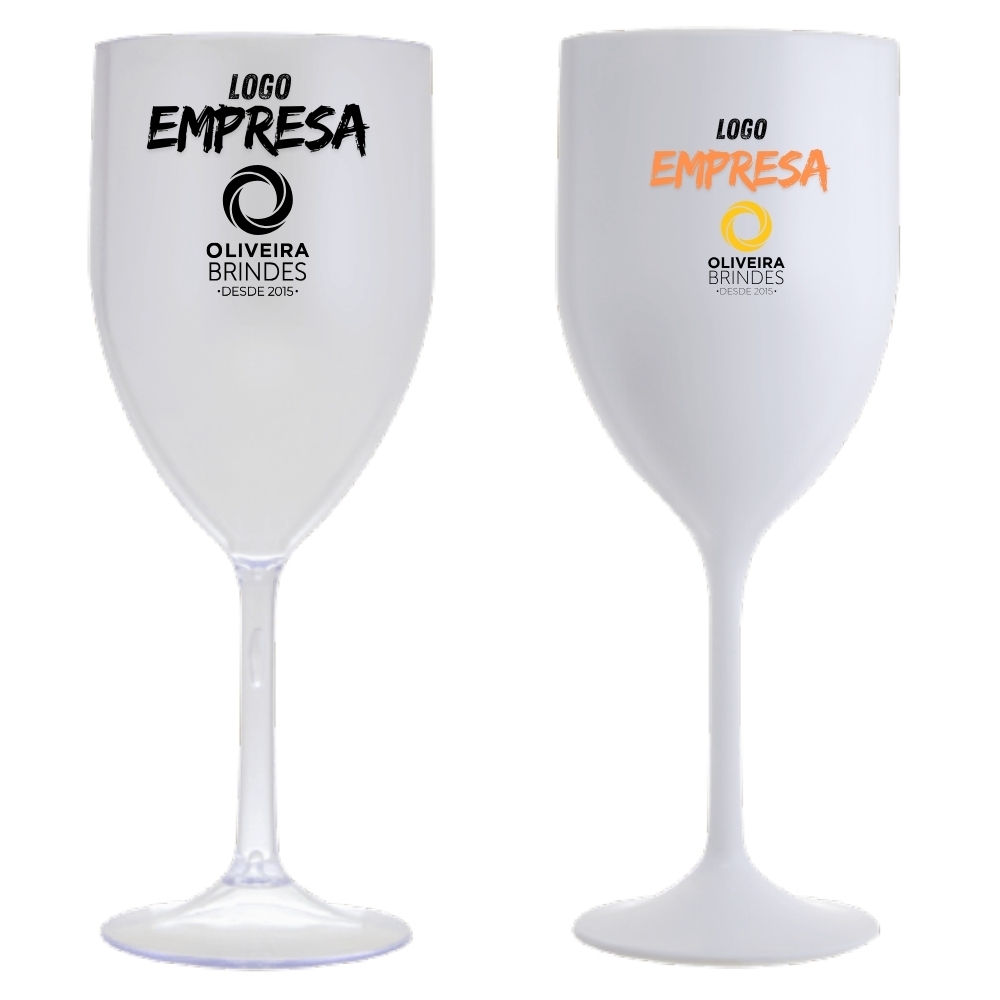 Taça de Vinho acrílico 350ml-ob67