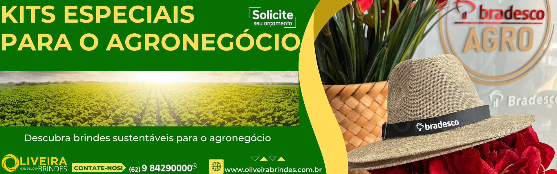 Kits exclusivos para o Agronegócio